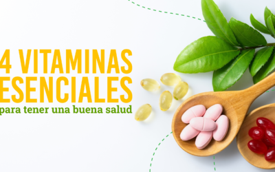 4 vitaminas esenciales para tener una buena salud